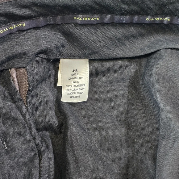 Calibrate 100% Cotton Corduroy Men's Pants - Picture 4 of 5